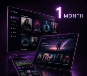 01 month IPTV subscription
