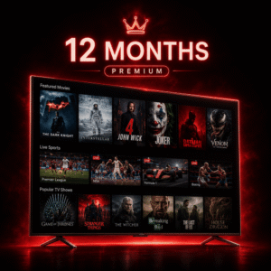 12 Month IPTV Subscription UK — Best Annual Plan