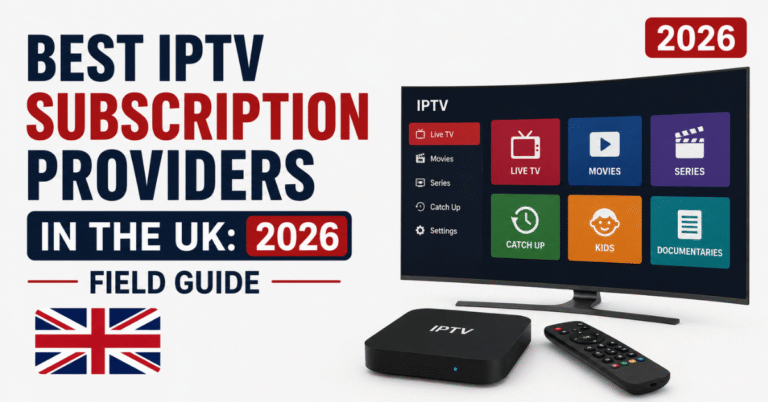 Best IPTV Subscription Providers in the UK