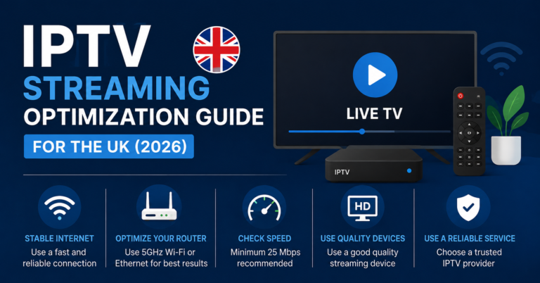 IPTV Streaming Optimization Guide for the UK (2026)